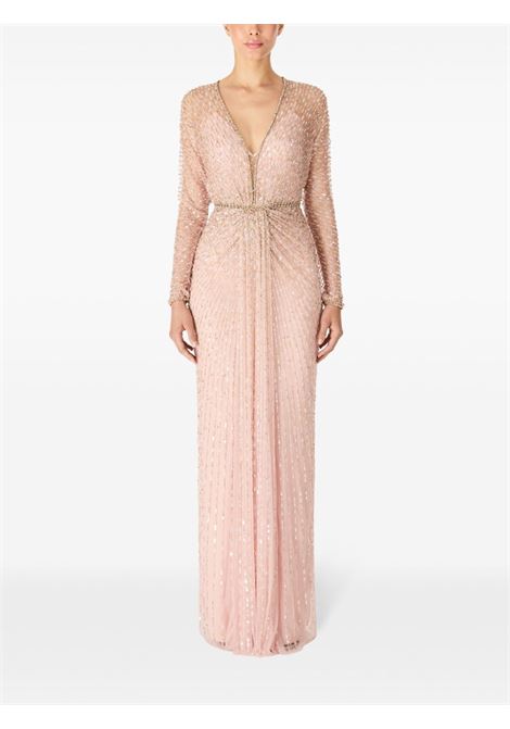 Abito con ricami nina in beige Jenny packham - donna JENNY PACKHAM | ZBD106L494